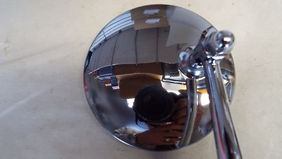 4 Inch Outside Door Peep Mirror - Hot Rod Ford Chevy Dodge Rat Rod Side Mirror