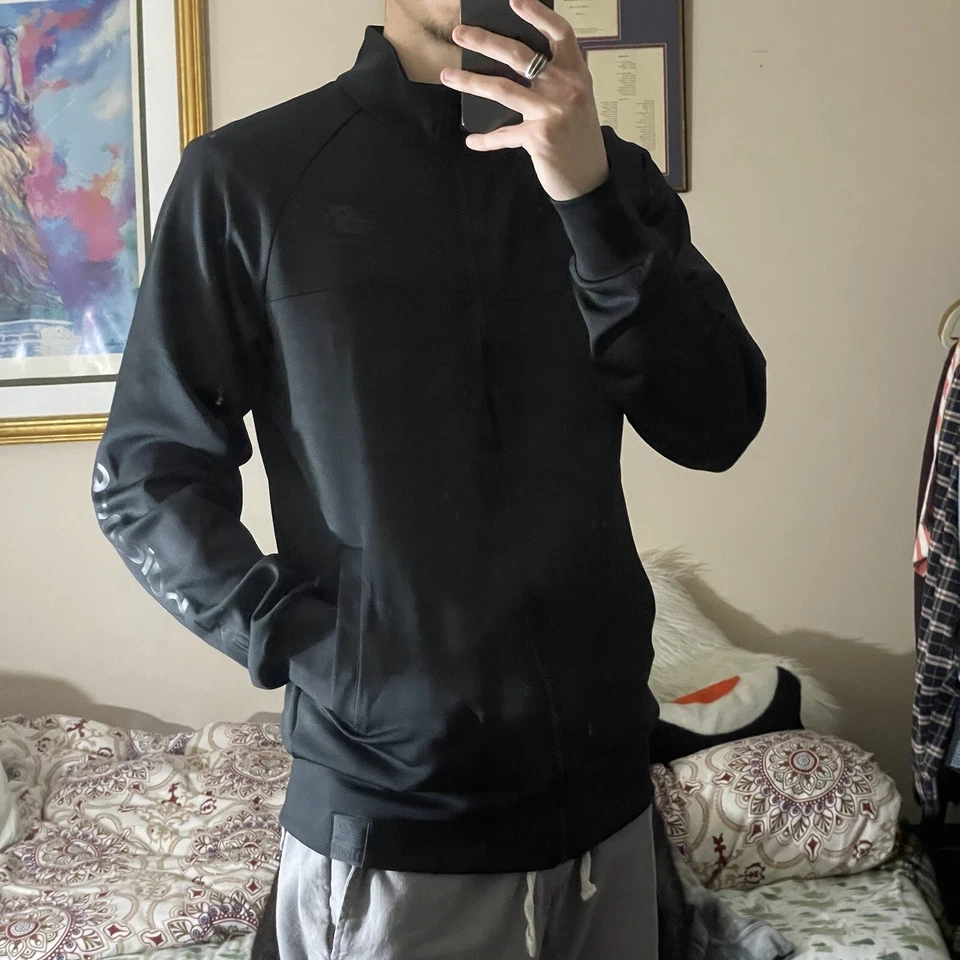 new balance Track Jacket - Push The Future - Black - Image 3 of 4