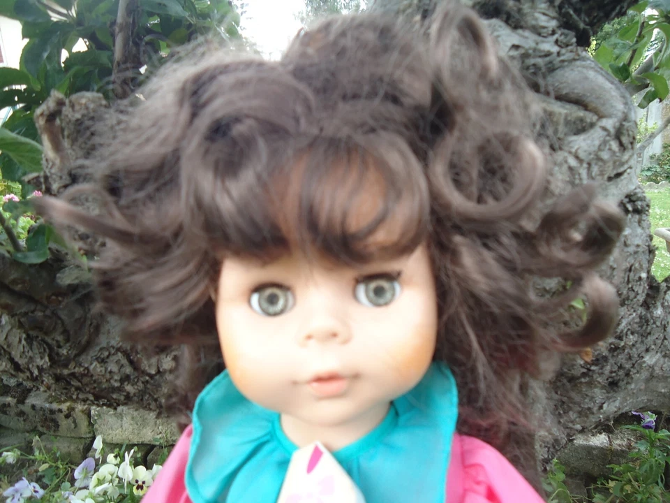 Poupée Katty Kattie de la famille Tinnie Tears par Kenner / Raynal avec sa robe - Photo 3/4