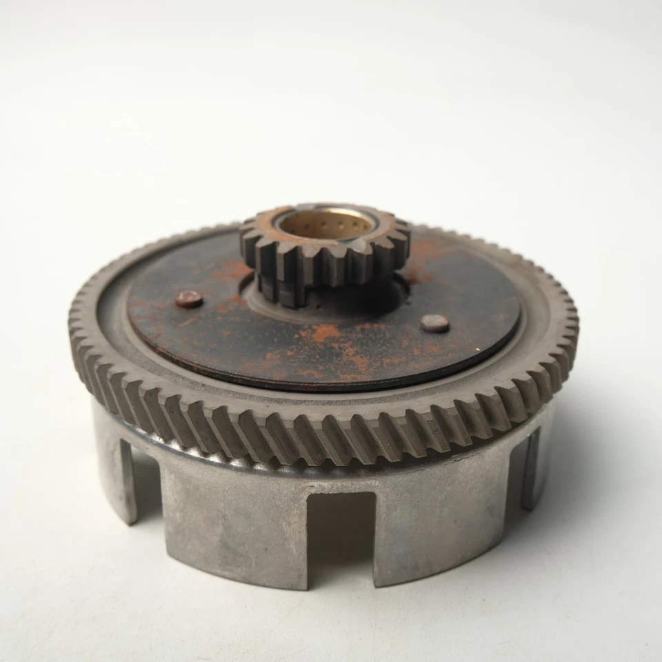 Yamaha RX100 DT100 MX100 RT100 Clutch Basket Primary Gear Driven Nos Genuine — 第 3/4 张图片