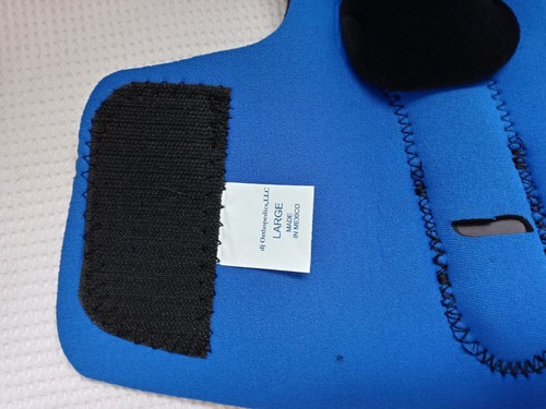 McKesson Open Patella/Open Popiteal Hinged Knee Brace (Black) Large - Picture 6 of 11