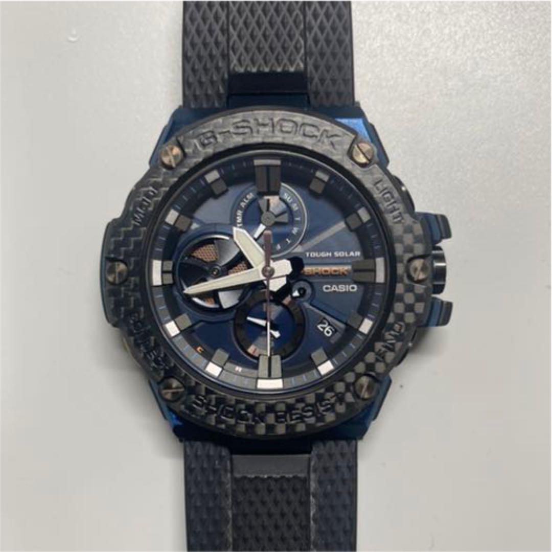 CASIO G-SHOCK G-STEEL GST-B100XB-2AJF Smartphone Link Solar Men's Watch From JP
