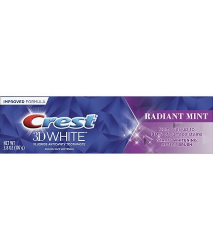 6x Crest 3D White Radiant Mint Toothpaste 3.8oz | eBay