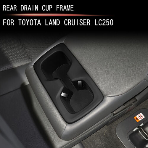Car Rear Water Cup Holder Cover For Toyota Land Cruiser Prado LC250 2024 2025 - Picture 2 of 9