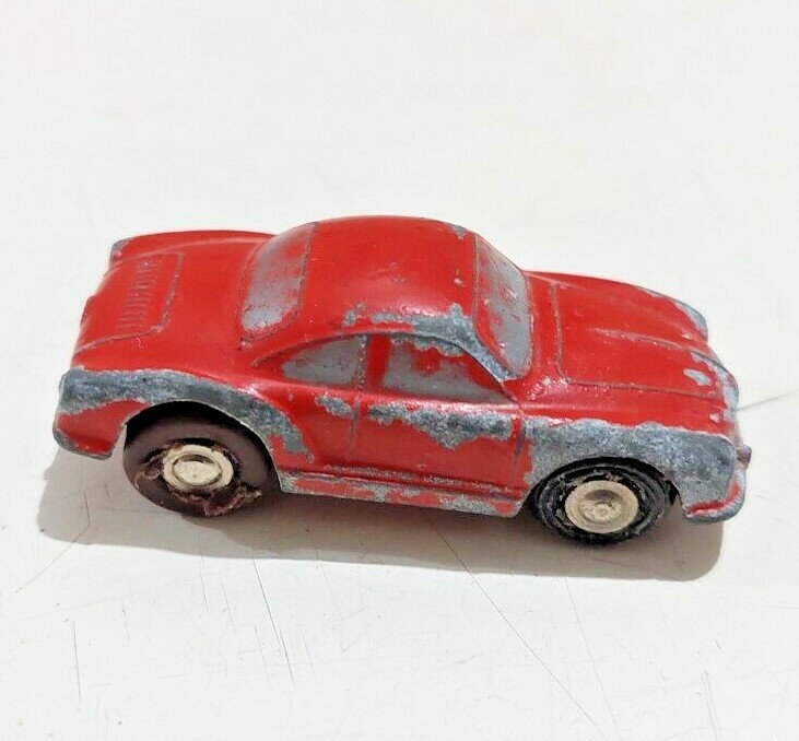 Vintage Schuco Piccolo 715 VW Karmann Ghia - Red - Made in Western 