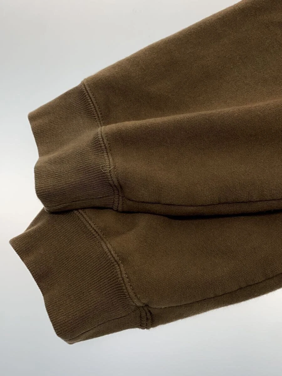 Supreme Felpa con Cappuccio 24SS Avvolta Mezza Zip Felpa con Cappuccio M Cotone Marrone Usata