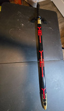 38" Black Legend of the Dark Links Twilight Princess Master Zelda Sword cosplay
