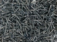 (1000) Phillips Wafer Head 8 x 1 Self-Drilling #3 Tek Screw #8 Zinc SDS