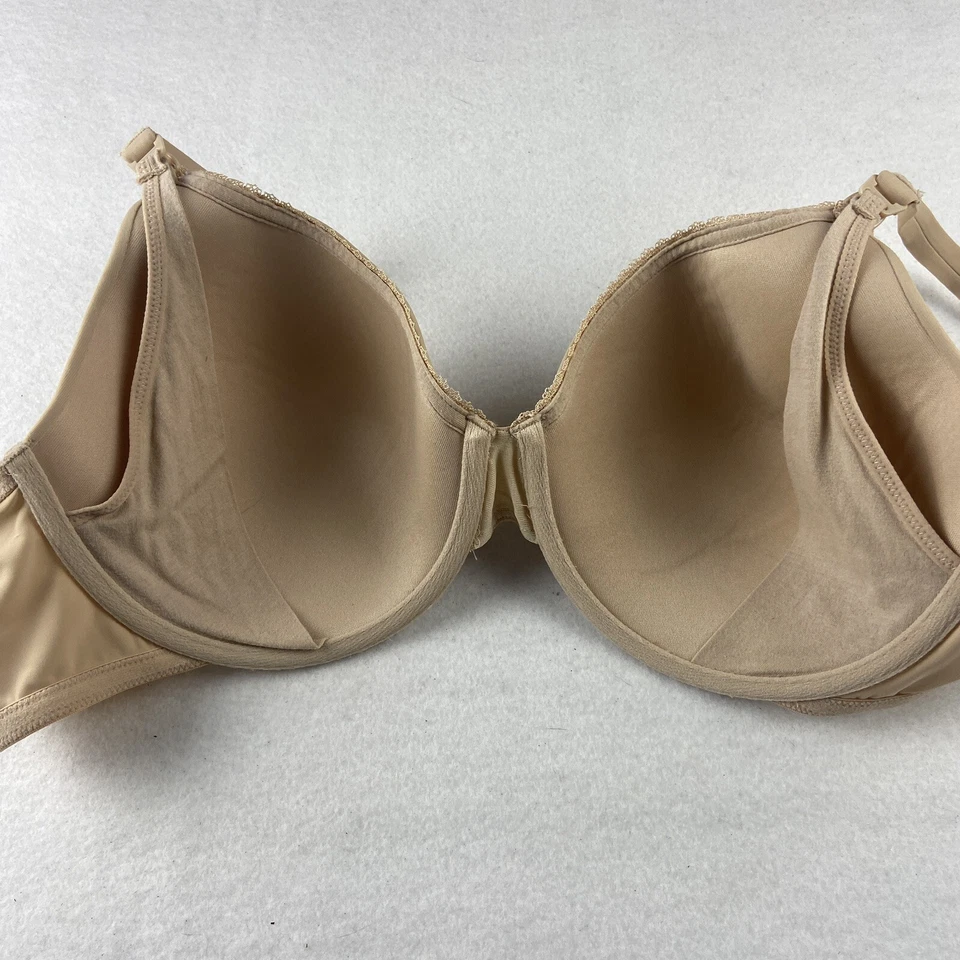Sujetador de lactancia de maternidad para mujer talla 40D cobertura trasera desnuda con aros ligero Foto 2 de 4