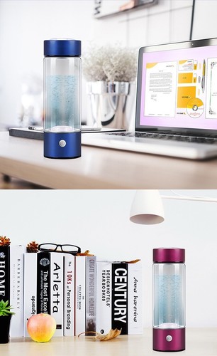 420ml Hydrogen Rich Generator Water Cup Alkaline Ionizer Bottle Anti-Oxidation - Picture 13 of 17