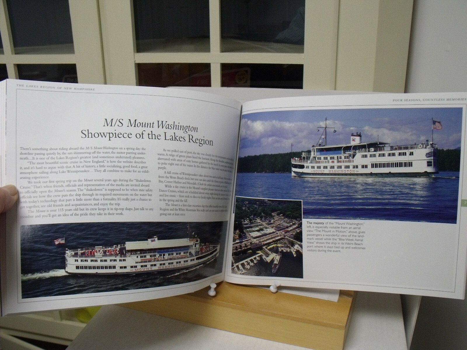 THE LAKES REGION OF NH, RAY CARBONE,2009, 99 PAGES, GREAT PICTURES,NEW CONDITION