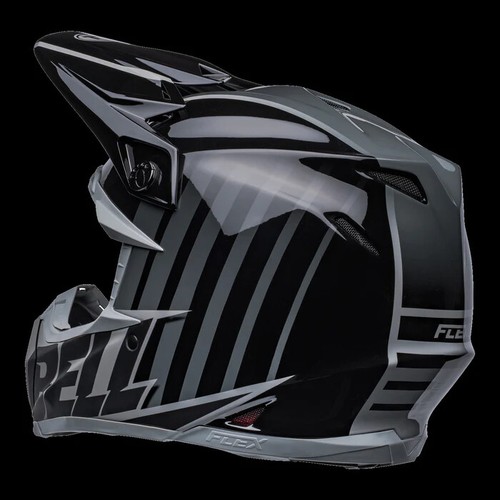 BELL RACING MOTO 9S MOTOCROSS HELMET SPRINT BLACK ADULT FOX ARAI NOLAN LEATT - Picture 4 of 7