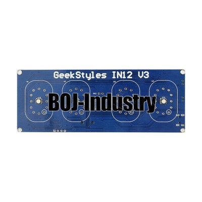 Retro Style DIY Nixie Tube IN12 IN-12 PCBA Kit Clock Circuit Board Kit No Tubes