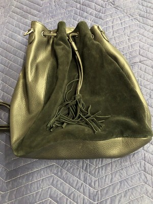 american eagle leather backpack