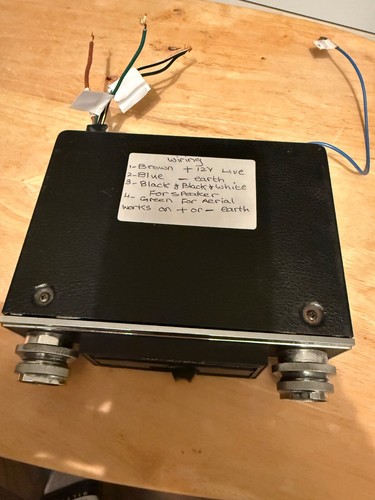 Vintage Motorola Car Radio Model 124 Tested And Its In Good Working Order - 第 3/7 張圖片