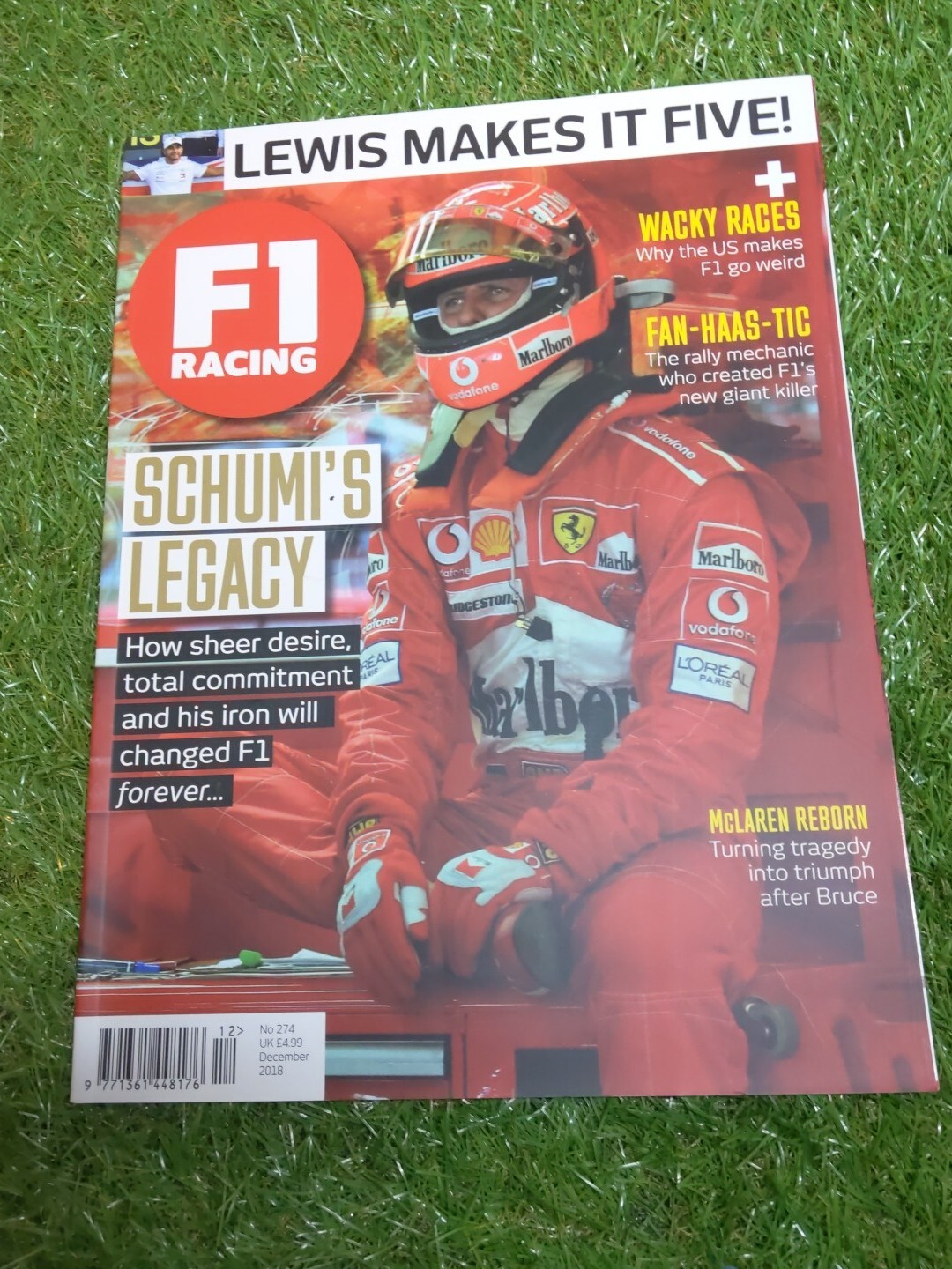 F1 Racing Magazine Dec 2018 Issue 274 Car Collection Collector Magazine Petrol