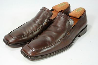 Hugo Boss Cognac Leather Slip-On Loafers BOSS Hugo Boss Men main image 2