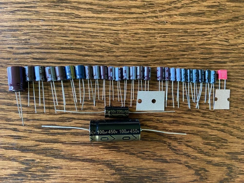 Technics SP-15 Recap Kit Turntable Capacitor Set