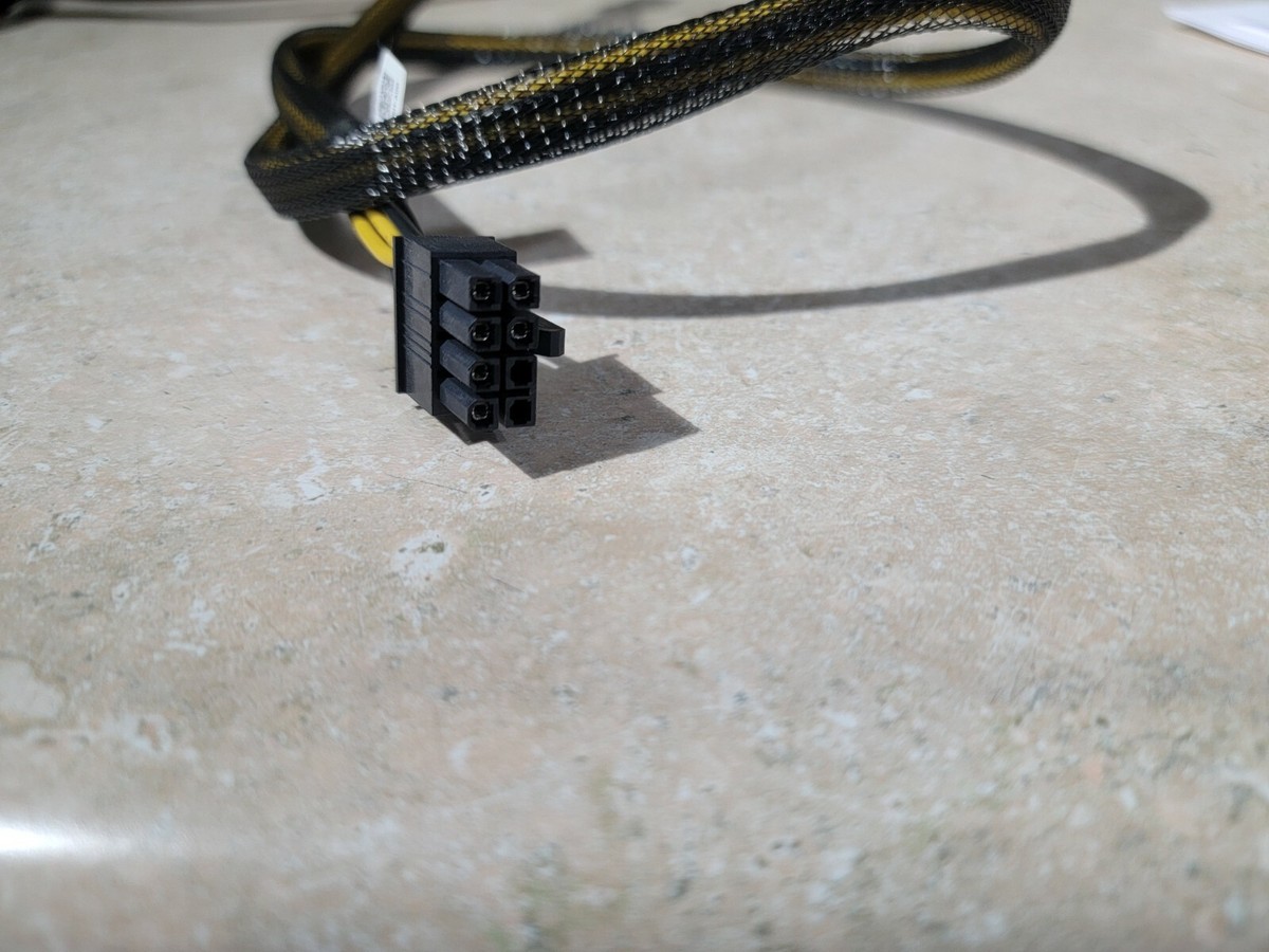 Dell T5820 Cable 76VYK 076VYK 8 pin male to 6+2 pin male 27