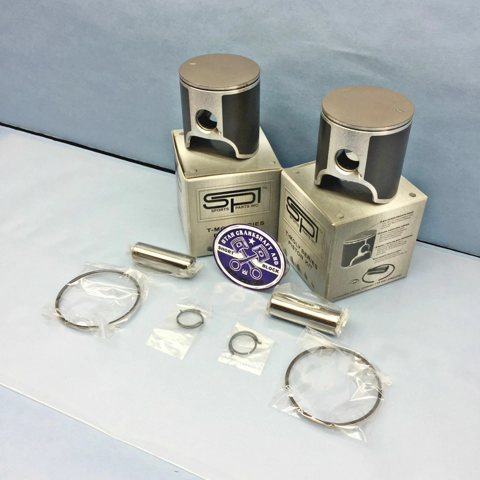 72mm STD SPI Single Ring Pistons 2004-2017 All 600 HO SDI ETEC MXZ Summit GSX - Image 4 of 4