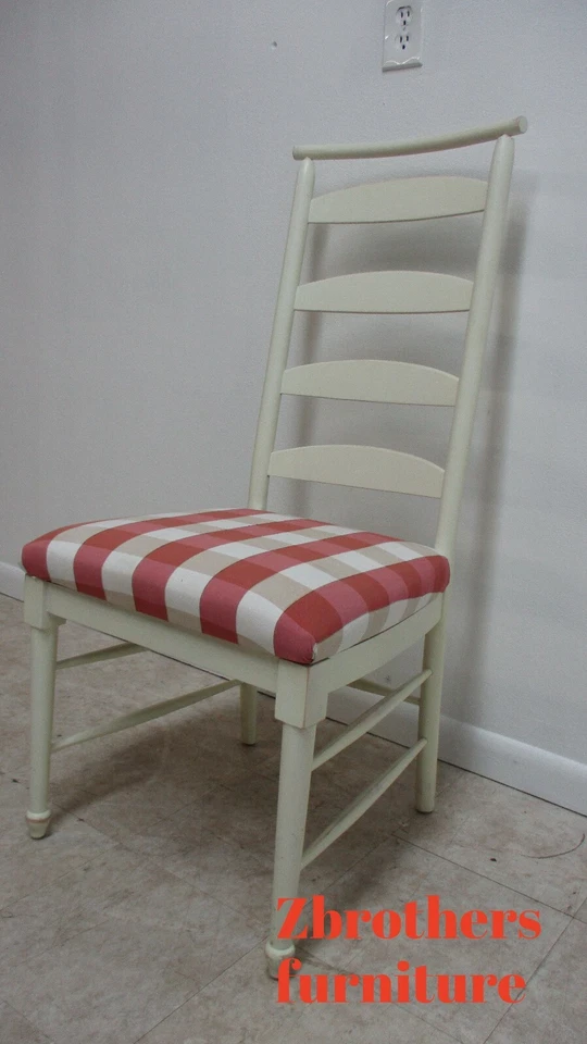 Silla lateral de escritorio con respaldo de escalera para muebles Lexington colección De Cristofaro Foto 3 de 4