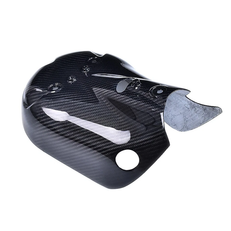 100% Real Carbon Fiber For 2020-2024 Panigale V2 Exhaust Guard Cover Heat Shield - Imagem 2 de 4