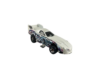 HOT WHEELS   White Speed Blaster Firebird Dragster   Mattel Inc 1977 Thailand