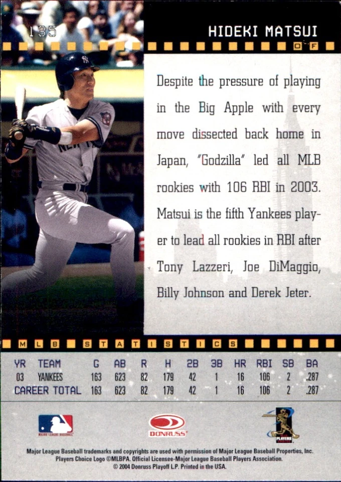 2004 Donruss STUDIO Base Commons STARS HOF ⚾ YOU PICK YOUR FAVS ⚾ MLB BASEBALL - Image 4 of 4