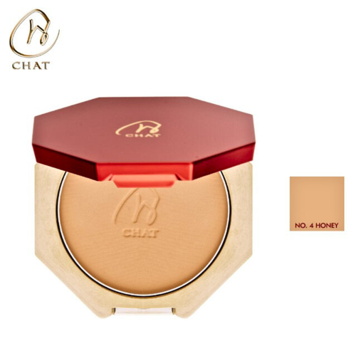 Powder Foundation Chat Classic SPF 30 PA++++ Skin Face Waterproof Long Lasting - Picture 16 of 16