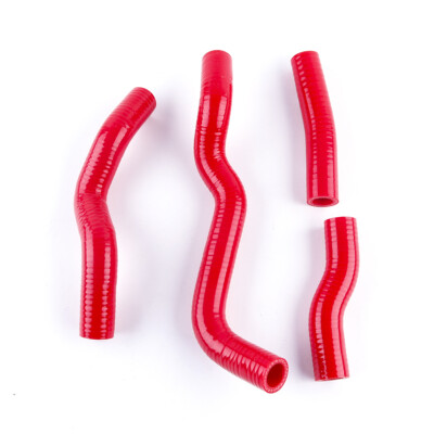 Radiator Hose Kit KLX250/D-TrackerX’08 For Kawasaki KLX250 KLX250S DTRACKER 2008-2015 Red Silicone