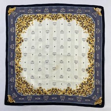 Vintage MCM Handkerchief Pocket Square Bandana Neckerchief