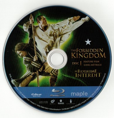 The Forbidden Kingdom (Blu-ray disc) Jet Li, Jackie Chan