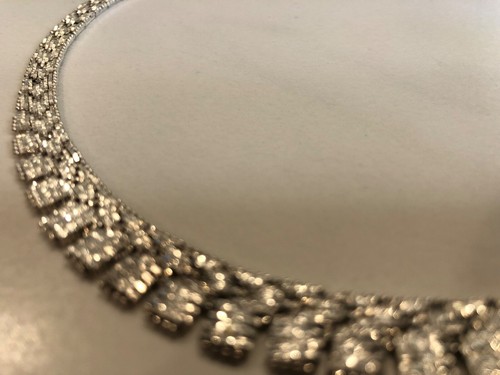 Made in Italy 17" Graduated Riccio Necklace, Sterling Silver 925 - Picture 6 of 12