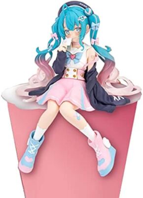 FURYU Figure Vocaloid Hatsune Miku Love Sailor Noodle Stopper Ver Purple/Pink