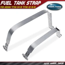 2x Fuel Tank Straps for Nissan Titan 2004-2015 2017-2019 Titan XD 2016-2019 RWD