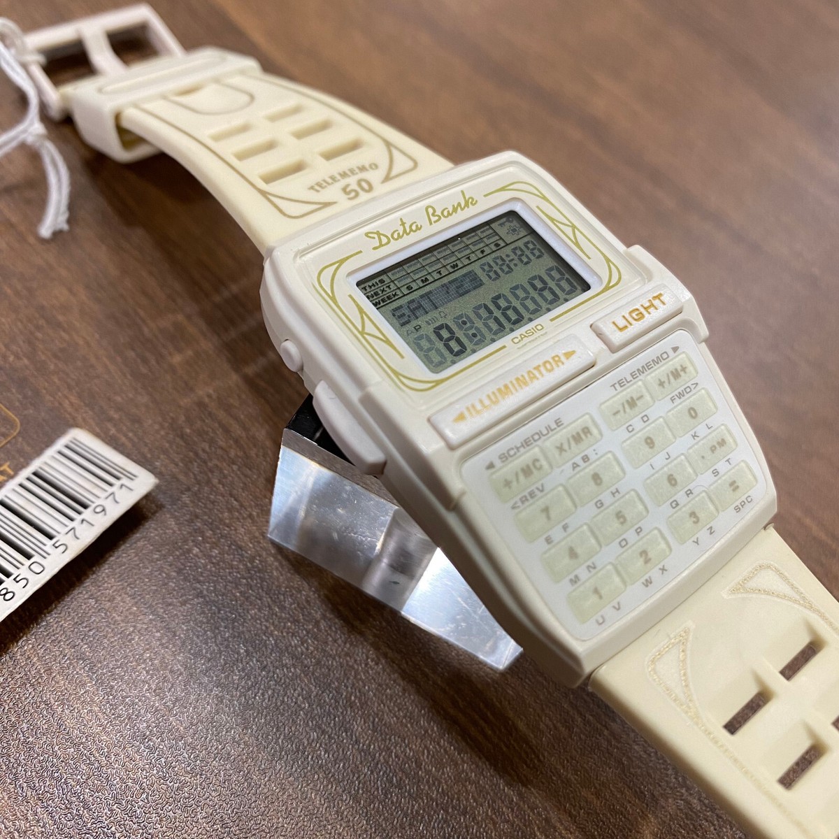 Vintage Casio DBC-63PS-7AT Databank Rare Calculator Watch Vintage Casio DBC-63PS-7AT Databank Rare Calculator Watch