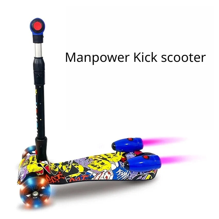 Manual scooter for kids deals