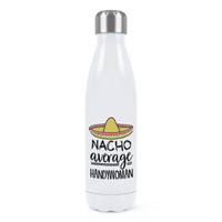 Nacho Durchschnitt Handywoman Doppelwand Wasserflasche Best Favorit Lustig Toll