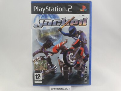 Jacked Sony PS2 Playstation 2 Pal Eu Eur Original New Sealed