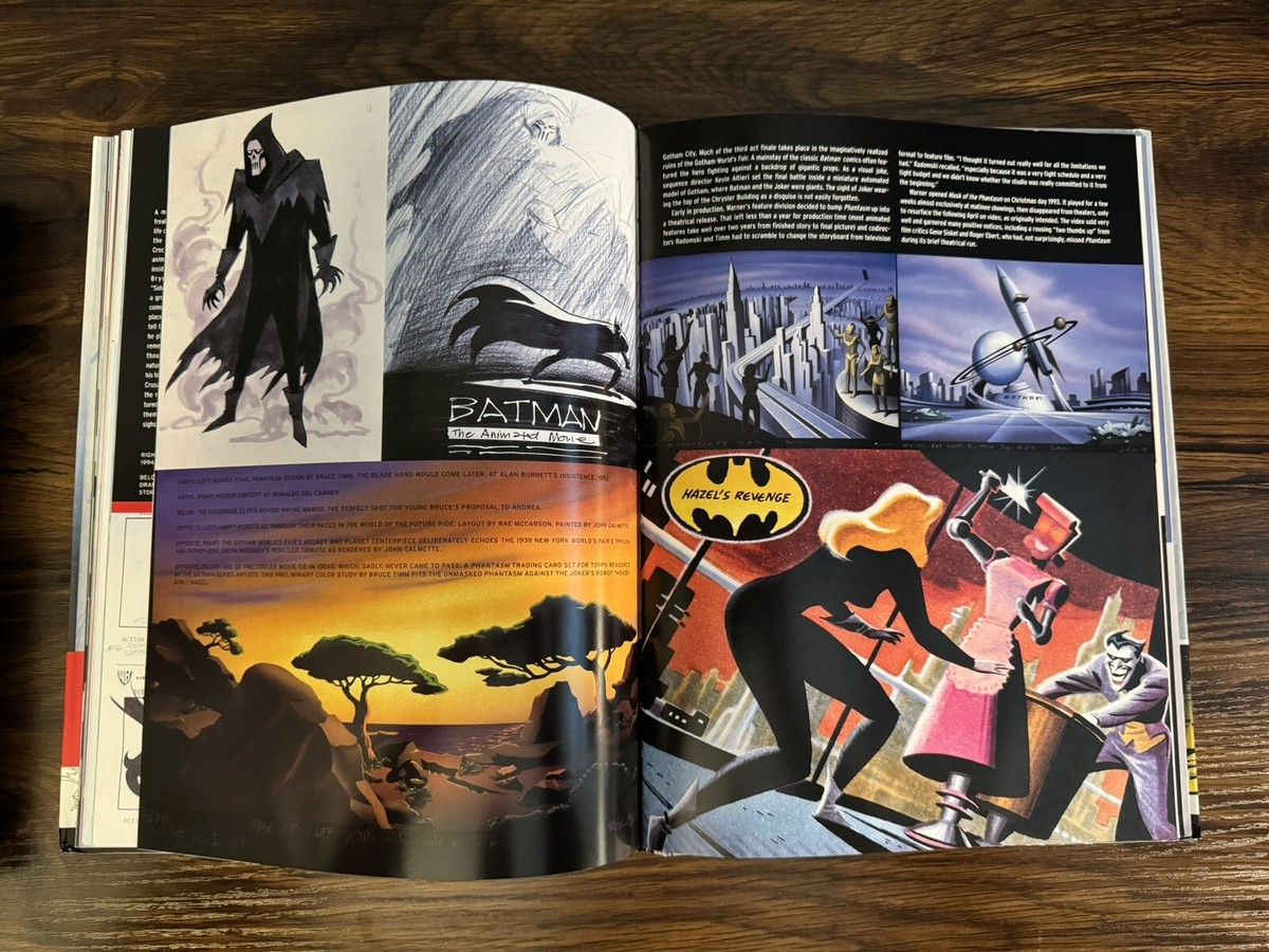 Batman Animated Series Book Hardcover Edition Signed By Bruce Timm
