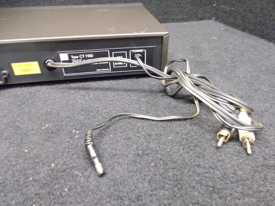 DUAL CT 1160, FM MW LW 3 Wave Band Tuner, schwarz. #V-814 - Bild 4 von 4