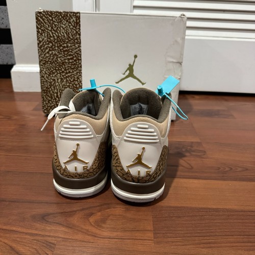 New With defects Jordan 3 Retro Palomino Mens Size 9.5 CT8532-102 - Picture 3 of 9