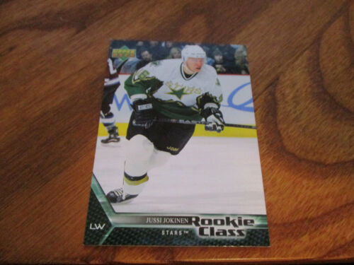 jussi jokinen (dallas stars - lw) 2005/06 upper deck ROOKIE card #8 nr/mint - Picture 1 of 1
