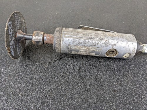 #bj270 Blue Point AT100 Heavy Duty Air Die Grinder 25,000 RPM W/Bit 1/4" Collet - Picture 3 of 12