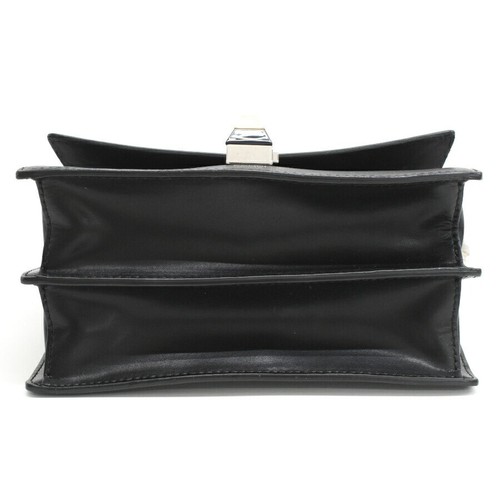 Fendi 8M0381 2-Way Tasche Mini Canai Regenbogen Nieten Schulter Leder Schwarz - Bild 8 von 9