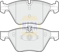 Bremsbelagsatz BremsklöTze FüR BMW 3Er Touring E91 5Er E61 E90 E60 E89
