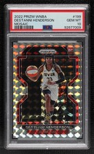 2022 Panini Prizm WNBA Mosaic 2/3 Destanni Henderson #199 PSA 10 GEM MT 1o4g