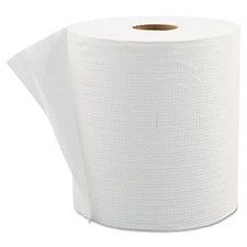 Morcon Paper Hardwound Roll Towels 7 9/10" x 800ft White 6 Rolls/Carton W6800
