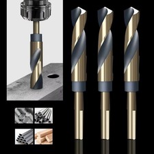 HSS Twist Drill Bit 12-30mm Metal Hole Drilling Power Tool  Reduced Shank Drills