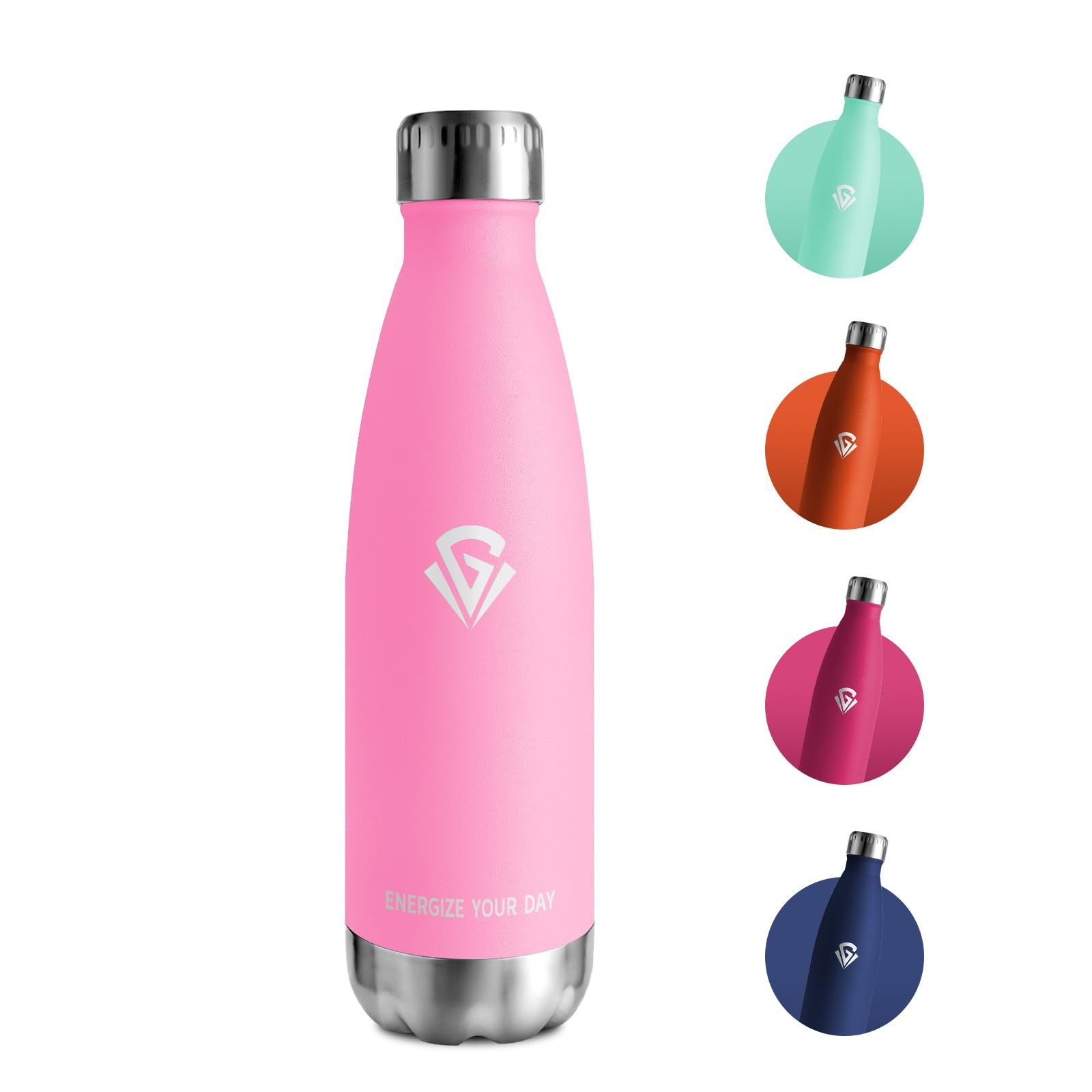 Bouteille isotherme 500ml étanche et saine en inox 18/8 sans BPA pour une hydratation pure